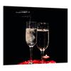 PANEL SZKLANY DO KUCHNI 65x60 Wino