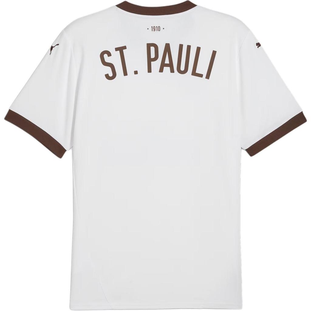 Puma ФК Ст.. Мужская футболка Pauli для футбола Белая 778651-02
