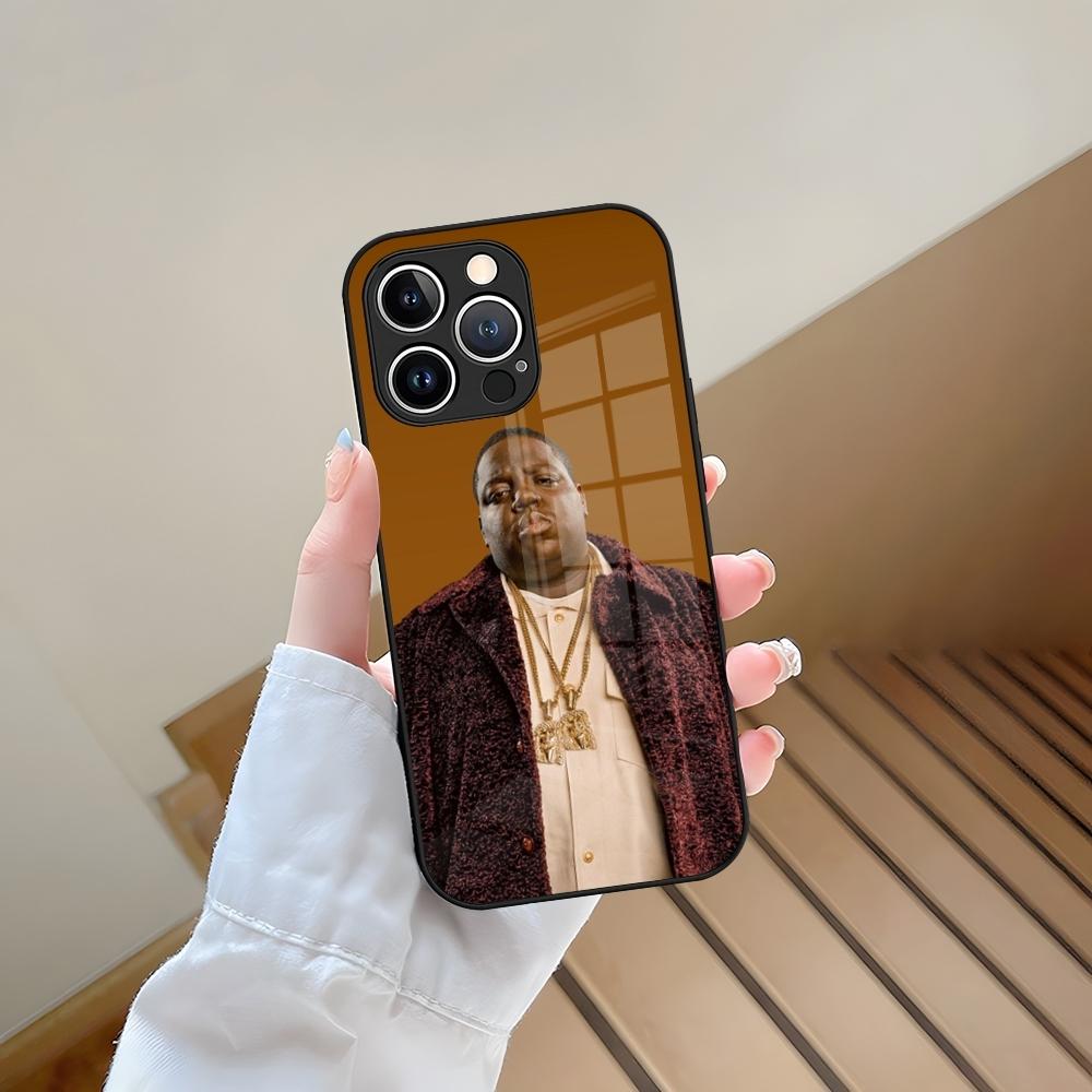 Чехол для телефона The Notorious B.i.g Закаленное стекло Для IPhone 13 17 15 16 14 12 11 Pro Max Plus Mini XR XS SE2020 Coque