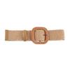 Summer Elastic Casual Wide Waist Belt Straw Belt Braided Waistbelt