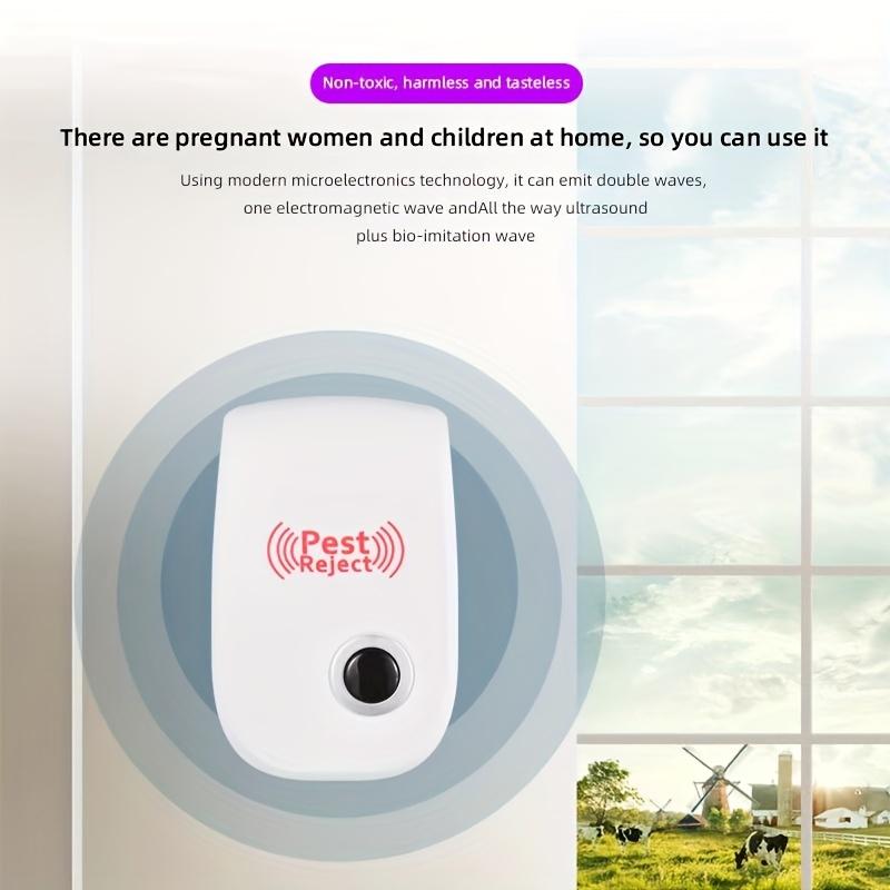 Ultrasonic Insect Repellent With Plug, Indoor Pest Repellent