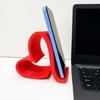 Anti-slip Heart Shaped Phone Stand PLA Girl Desk Lazy Bracket  Lover's Gift