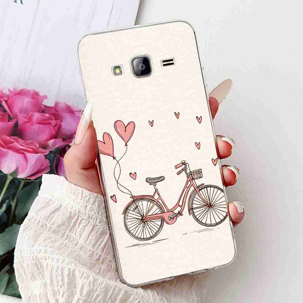 Чехол для Samsung Galaxy J5 Роскошный Расписной Чехол Мягкий Тонкий Чехол для Телефона Для Samsung J 5 J5 J500Y J500M 2015 Задняя Крышка