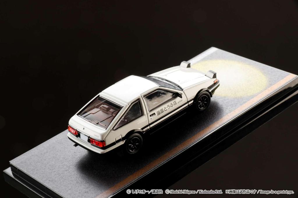 HJ64 Toyota Sprinter Trueno GT APEX Initial D Engine Equipped Model VS Kyoichi Sudo Completed Product 1/64 (AE86) /