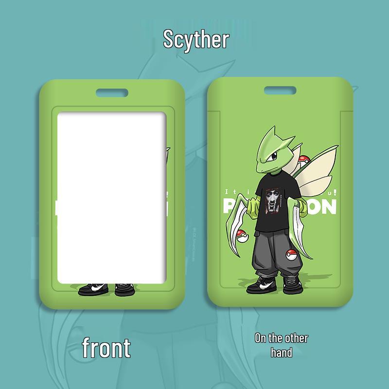 Cartoon Lanyard ID Holder for Students: School, Bus, Meal, or Work Badge