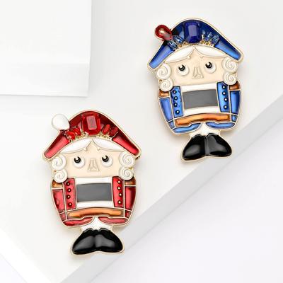 Модная эмалевая капающая брошь короля креативная сказка мультяшный персонаж корсаж украшение булавка аксессуары унисекс