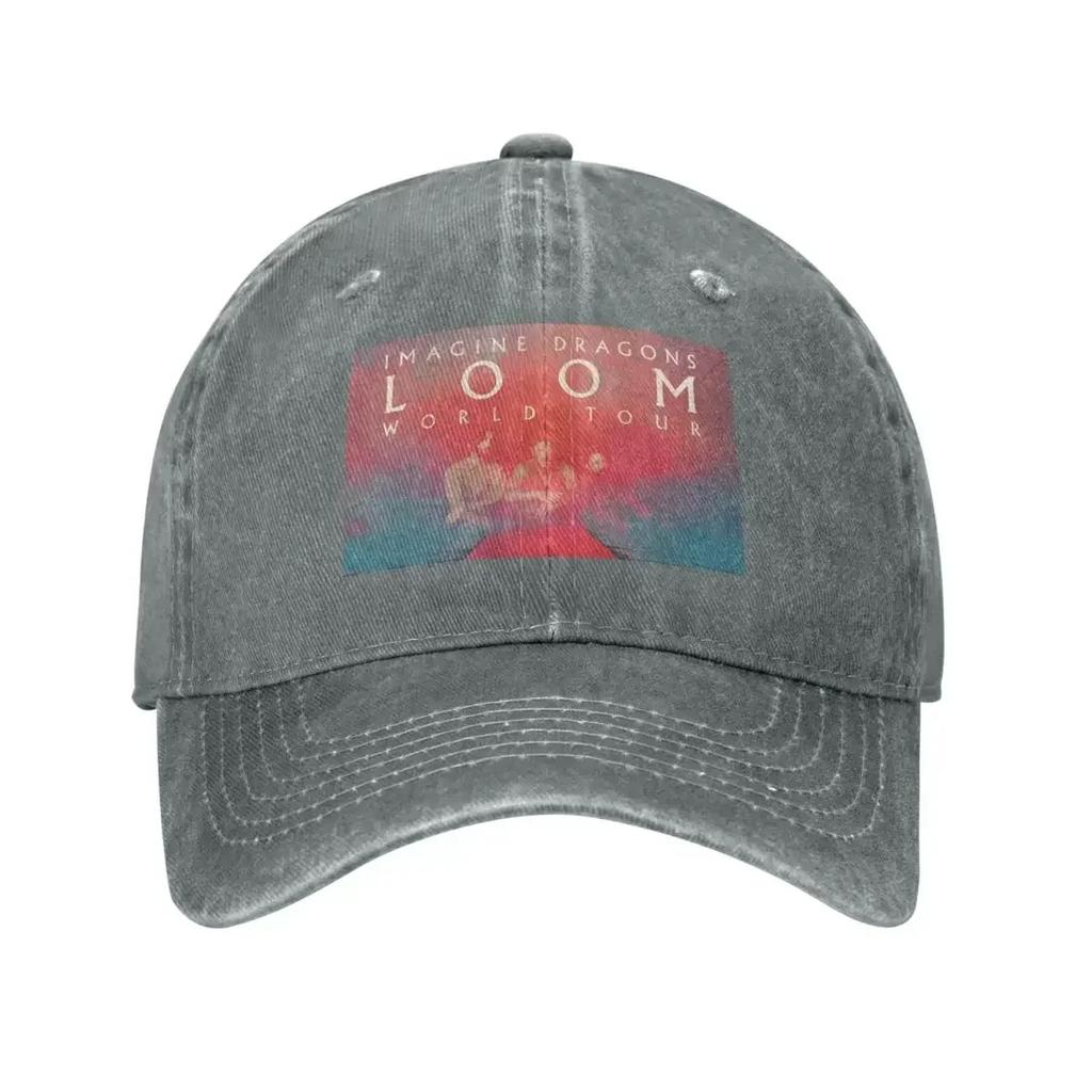 Loom Tour  New Album Unisex Women Baseball Caps Imagine Dragons Band Distressed Denim Caps Hat Workouts Gift Snapback Cap