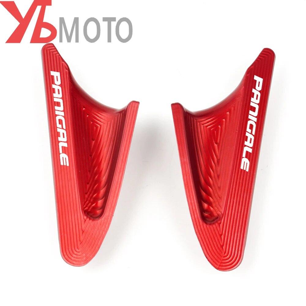 Logo For DUCATI PANIGALE 899 2013 2014 2015 1199 2012 2013 2014 Accessories Motorcycle Aluminum Mirror Hole Cover Side Bracket