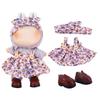 For 17Cm Plush Doll For Labubu Clothes Accessories Pants Skirts Cute Overall Doll Suspender Dress Holiday Gifts