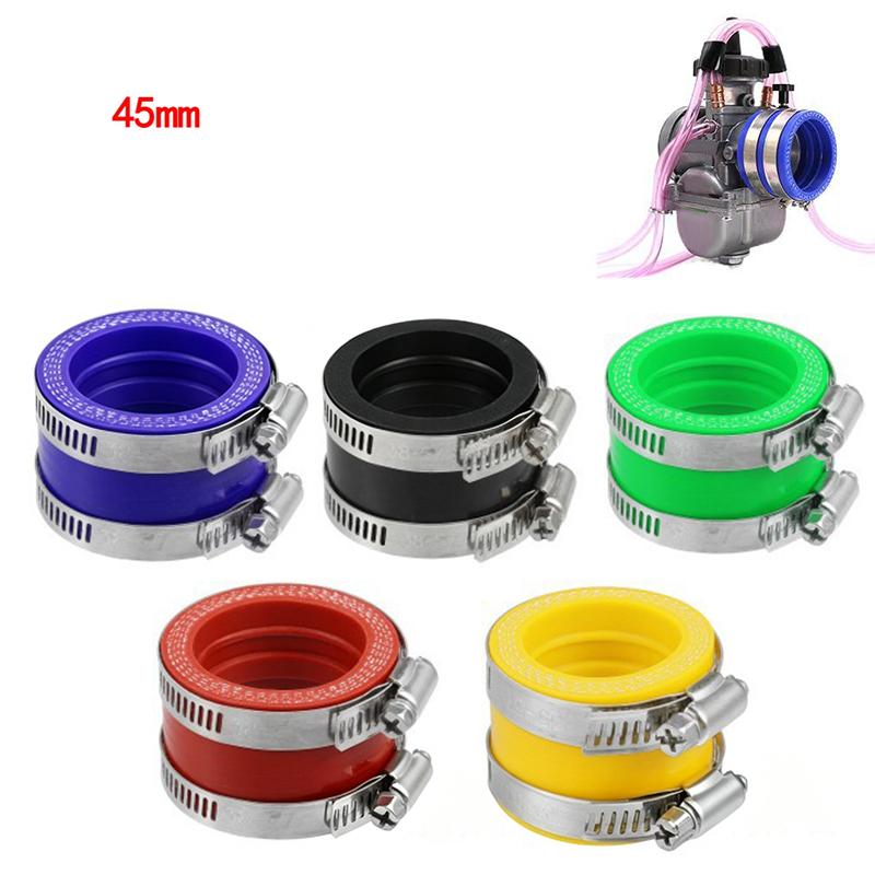 For Pwk 28 30 Koso Motorcycle Carburetor Rubber Inner Diameter 35Mm 40Mm 45Mm Adapter Inlet Pipe Pwk Carburetor Sleeve Accessory