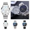Мужские Аналоговые Стильные Кварцевые Наручные Часы Деловой Стиль Модная Декорация Подарок