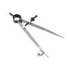 6 Inch Leather Creaser with Pencil Holder Spacing Spring Wing Divider Caliper for Woodworking Drafting
