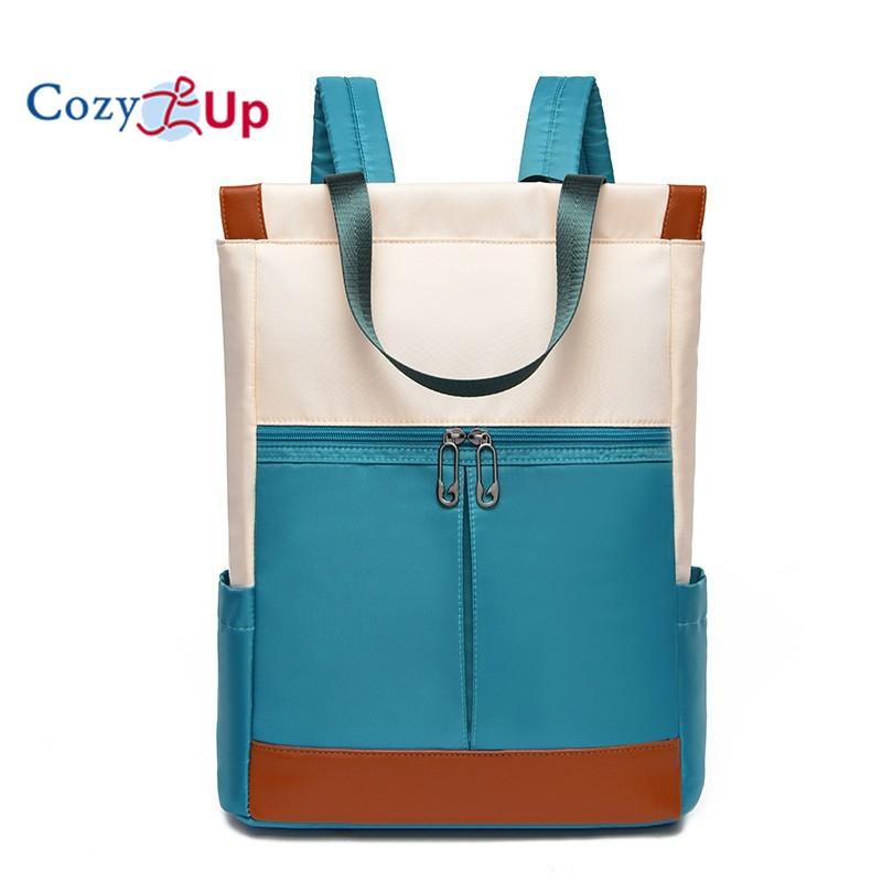 Уютный женский легкий портативный повседневный рюкзак из ткани Оксфорд большой вместимости