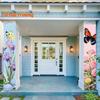 Wedding Door Banner Two Butterfly Wildflower Guests Are Polyester Indoor Outdoor Decor