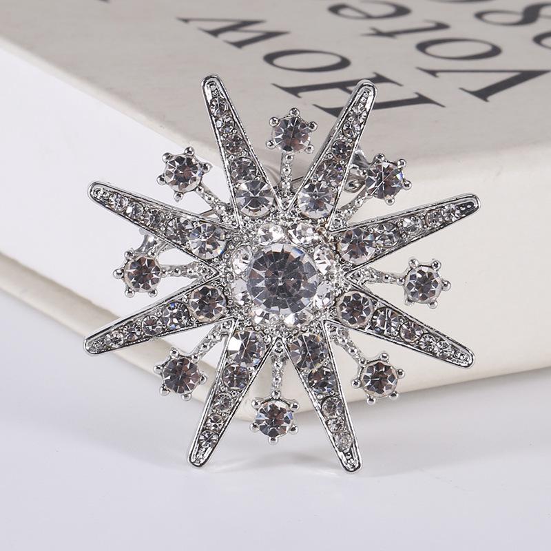 Ретро Барокко Преувеличенная Брошь-Крест - Многофункциональный Модный Аксессуар