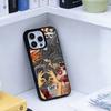 Темный Витиеватый Коллаж Чехол для Телефона Для iPhone 14,16,15,13,17,12,Plus,Pro,Max Магнитный Для Magsafe Матовый Чехол