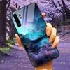Чехол для HuaWei P30 Pro Lite Закаленное Стекло Звездный Мрамор Жесткая Задняя Крышка для Huawei P30Lite Роскошные Чехлы для Телефона Защитный P 30