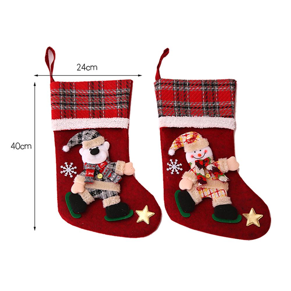 Рождественский Новый Стиль Креативная Кукла Рождественские Носки Подарочная Сумка Рождественская Елка Подвеска Рождество