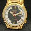 ВОССТАНОВЛЕННЫЕ SEIKO 5 АВТОМАТИЧЕСКИЕ ЯПОНСКИЕ 6309A НАРУЧНЫЕ ЧАСЫ С ЧЕРНЫМ ЦИФЕРБЛАТОМ a426403-2