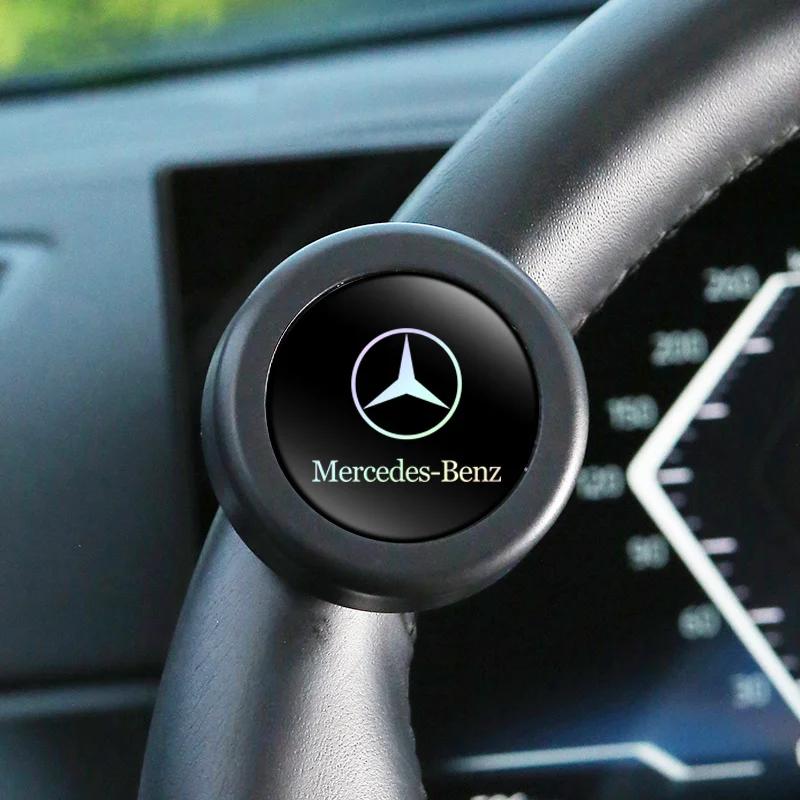 kycmn3 Hot 2026 Car Steering Wheel Booster Ball Turning Spinner Knob Bearing Power Handle Rotating For Mercedes Benz A C E S G Class GL