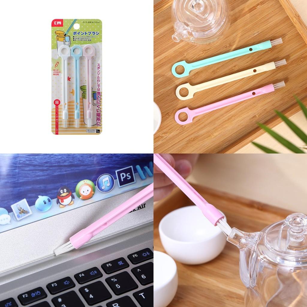 Bristle Brush Nylon Set For Kitchen And Home Cleaning Durable Portable Tool