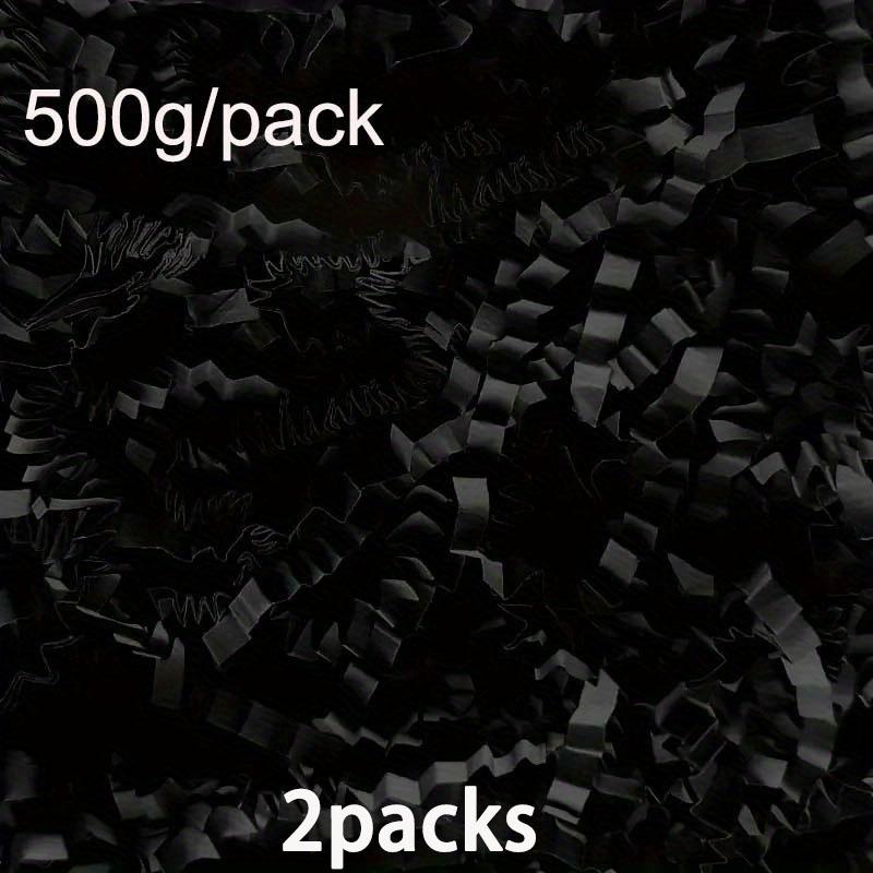 2packs 500g/pack Crinkle Cut Paper Shred Filler Crinkle Shredded Paper For Gift Box Gift Basket Filler Gift Box Stuffing For Christmas Gift Wrapping