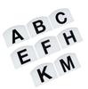Настенные буквы для выездки (Arena Letters) для соревнований и всадников. Включает буквы для выездкового манежа, маркеры для выездки.