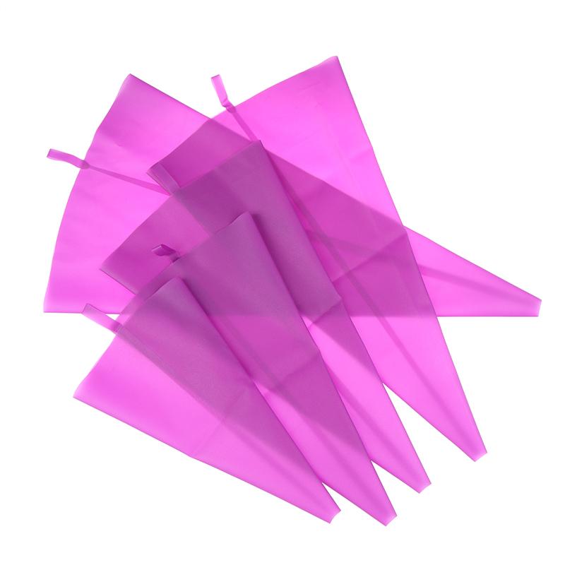 Многоразовый силиконовый кондитерский мешок, трубопроводы, инструменты для украшения торта, кондитерский мешок для кексов, сделай сам