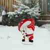 Рождественские знаки для двора, наружные украшения, металлические рождественские знаки для двора, гномы для двора, наружные украшения для рождественских праздников