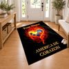 Club America Custom Name Personalized Rug Non‑Slip Doormat Floor Carpet Housewarming Birthday Gift for Family Friends