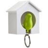 1Pcs Sparrow Bird and House Nest Whistle Key Holder Keyholder Home Decoration