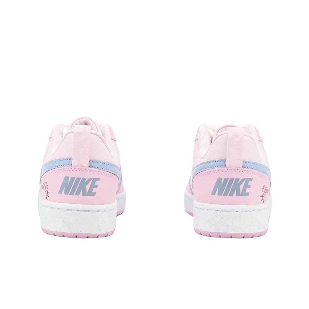 Nike Court Borough Milk Dusty Pink Meow, Pink Dopamine Dressing, Girlfriend Slip Resistant Abrasion Resistant Low top DV5456-604(Team2099-)