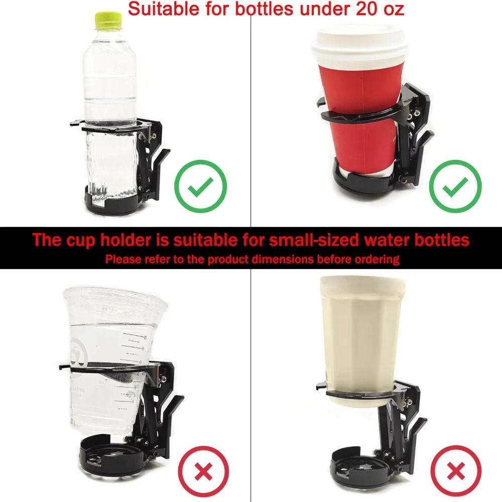 Universal Bottle Holder Foldable Drink Holder Water Cup Bracket for Motorbike Bike ATV UTV Scooter
