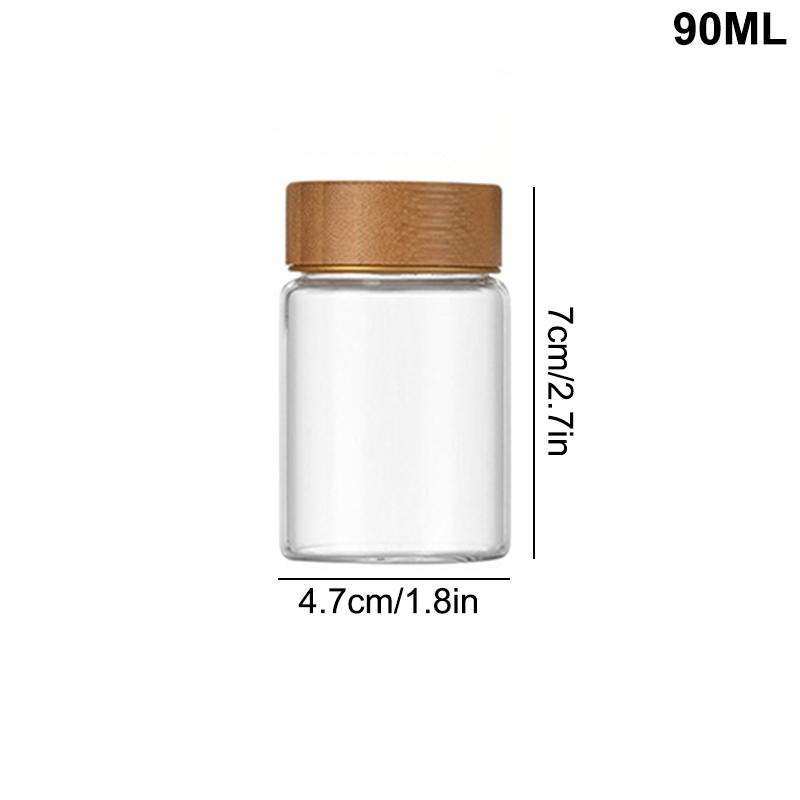 Контейнер для хранения кофейных зерен, стеклянная трубка с деревянным инструментом, пробирки в бутылках для хранения зерна, деревянные герметичные канистры, инструмент для бариста, подарок