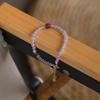 Elegant Women's Lavender Amethyst Bracelet - Simple DIY Design with Purple Jade for a Graceful Style