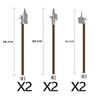 MOC Творческие Строительные Блоки Аксессуары Фэнтези Тематический Игровой Набор с Накидкой Крыльями Деталями Брони STEM Обучающая Игрушка Детский DIY