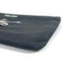 PRADA 2M1214 Makeup pouch Cosmetics Pouch Skull Clutch bag Pouch Nylon Black