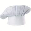 Набор из 2 шт. Взрослый поварской колпак Регулируемый эластичный колпак пекаря для приготовления пищи на кухне Подходит для предприятий общественного питания, школ, колледжей, ресторанов