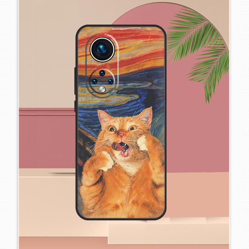 Renaissance Cats Rich Art Case For Honor Magic 7 Lite 5 6 8 Pro Honor 400 200 X9c X9b X9a X8b X8a X8c 50 70 90 Cover
