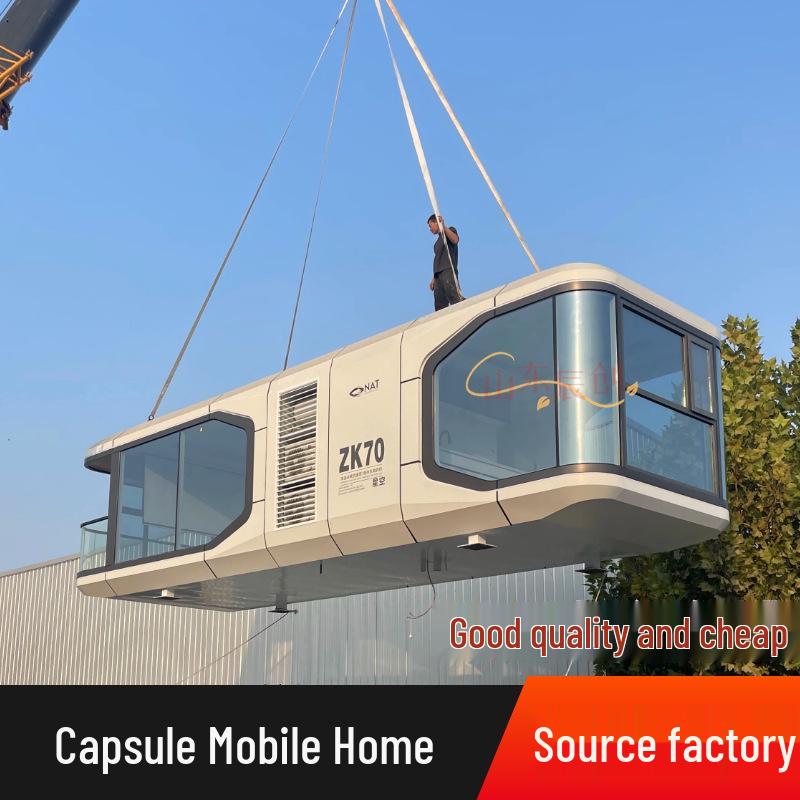 Space Cabin Panoramic Sky View Villa & Camping Retreat