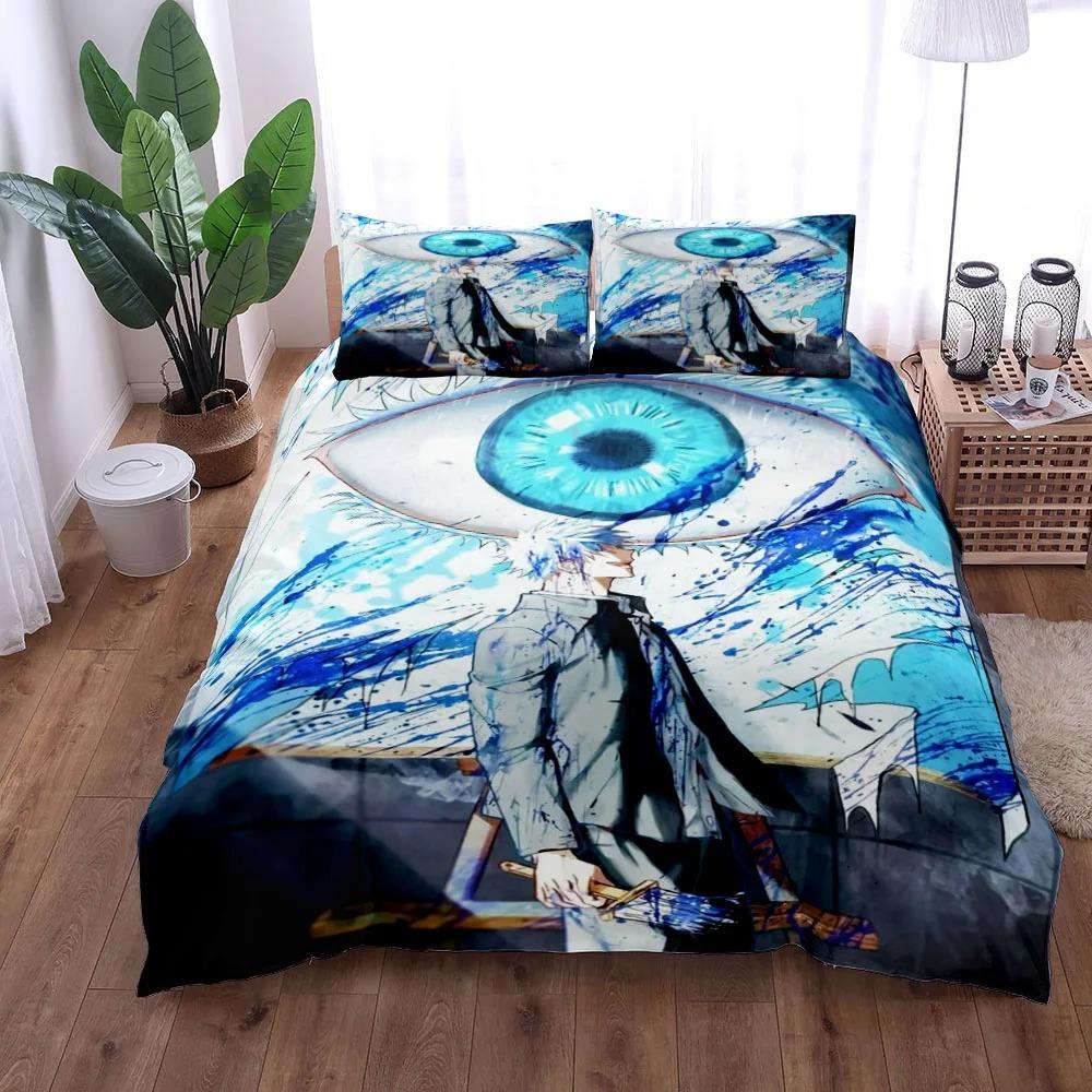 Satoru Gojo Jujutsu Kaisen Duvet Cover Collection King Queen Double Full Twin Single Size With Bed Linen Collection
