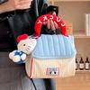Cottage Shape Cosmetic Storage Bag Girls Women Large Capacity Toiletry Pouch Travel Make Up Case Portable Storage Bag Organizer