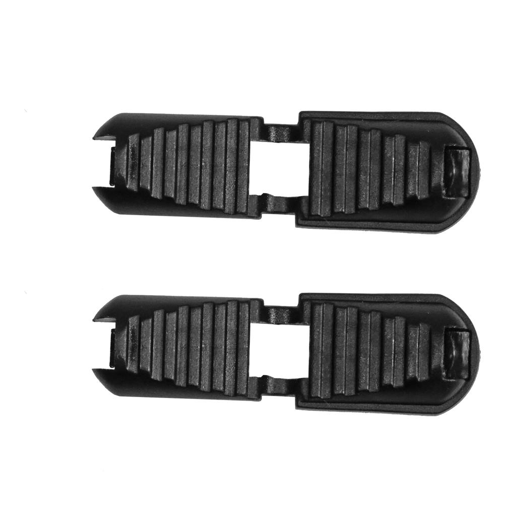 Supretto Laces with Elastic, Black (7955)