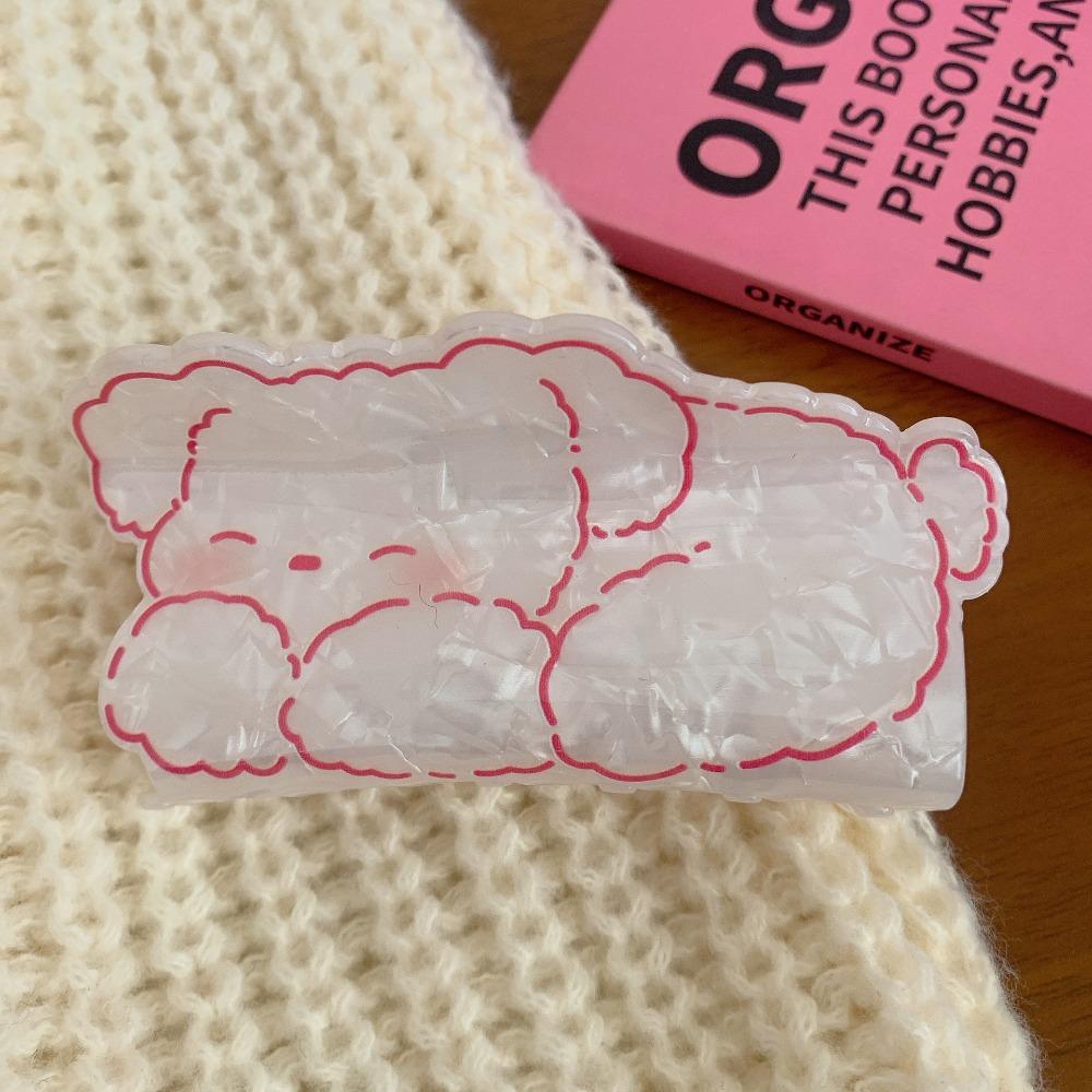 Acetic Acid Cat Acetate Hair Clip Piggy Puppy Grab Clip Sweet Dinosaur Hair Claw  Girls