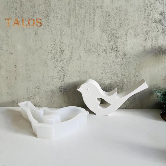 Силиконовая форма для птиц для литья, моющаяся птица, пластырь, смоляная форма для птиц, свечей, мыла, форма для поделок, сделай сам, домашний декор, подарки