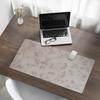 Decorative Laptop Desk Mat with Delicate Flowers on a Background 90x45 cm