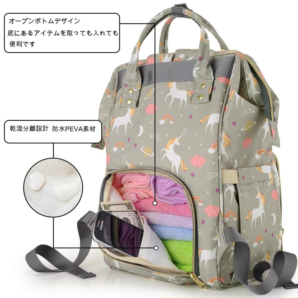 Quenya Популярный Мама Большой С Термо Большой Подготовка к Ребенку Экскурсия Путешествия Детские Вещи Хранение Сумка для Матери, Рюкзак, Легкий, Материнский