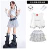 Girls Jazz Dance Outfit Street Style Performance Costume Kids Show Stage Competition