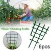 6Pcs Plant Plastic Support Brackets Climbing Trellis Flower Stands Garden Tool