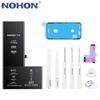 Battery NOHON Replacement Lithuim Polymer High Capacity For Apple iPhone 11Plus 11 XSMAX XS XR X 8 8Plus 7 7Plus 6 6Plus 6S 6SPlus SE2